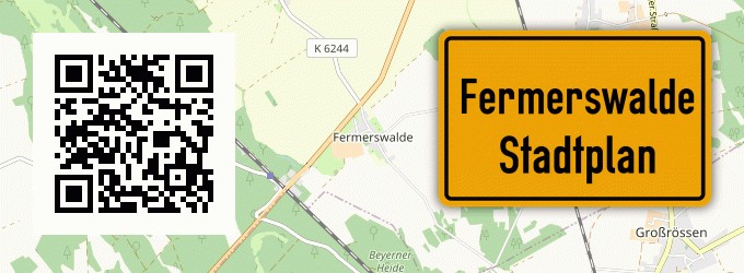 Stadtplan Fermerswalde