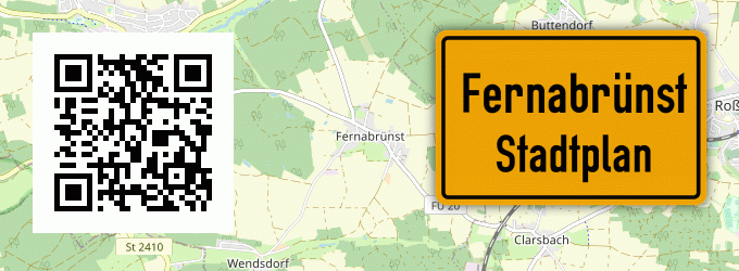 Stadtplan Fernabrünst