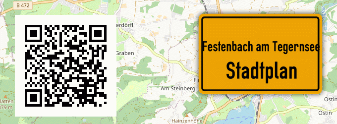 Stadtplan Festenbach am Tegernsee