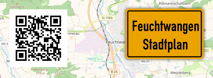 Stadtplan Feuchtwangen
