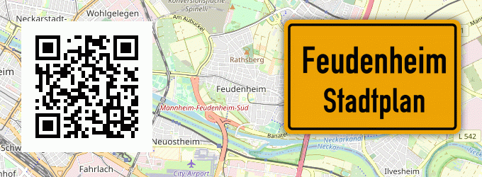 Stadtplan Feudenheim