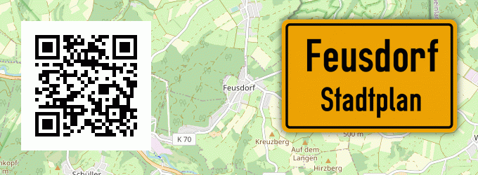 Stadtplan Feusdorf
