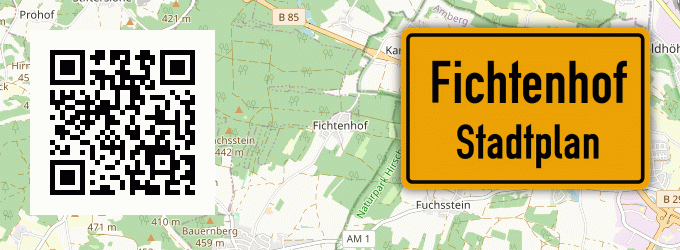 Stadtplan Fichtenhof