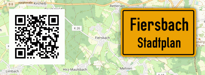 Stadtplan Fiersbach
