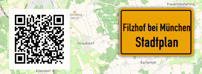 Stadtplan Filzhof bei München