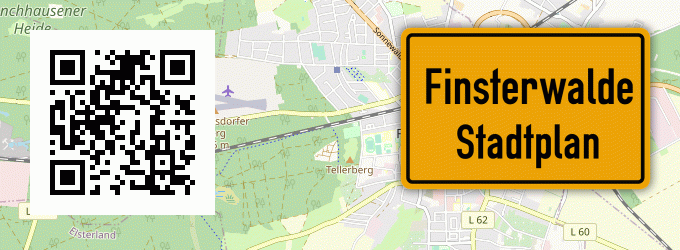 Stadtplan Finsterwalde