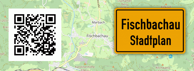 Stadtplan Fischbachau