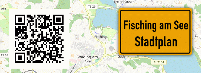 Stadtplan Fisching am See