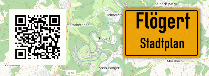 Stadtplan Flögert