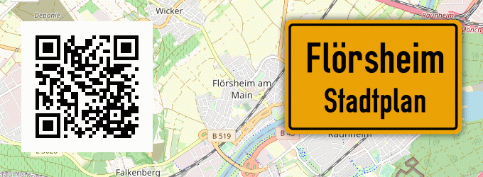 Stadtplan Flörsheim