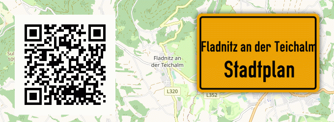 Stadtplan Fladnitz an der Teichalm