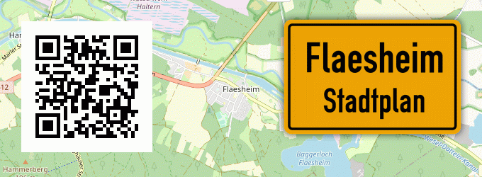 Stadtplan Flaesheim