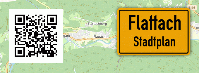 Stadtplan Flattach