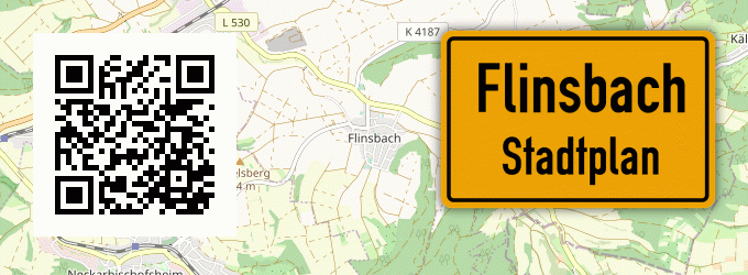 Stadtplan Flinsbach