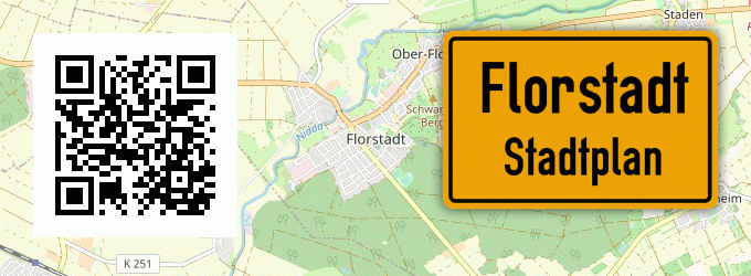 Stadtplan Florstadt