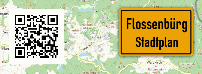 Stadtplan Flossenbürg