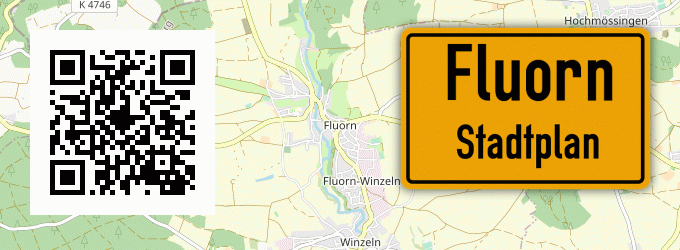 Stadtplan Fluorn