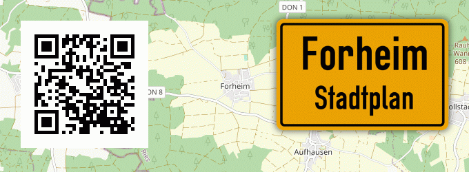 Stadtplan Forheim