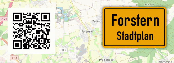 Stadtplan Forstern