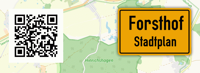 Stadtplan Forsthof, Oberpfalz