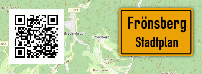 Stadtplan Frönsberg