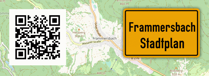Stadtplan Frammersbach
