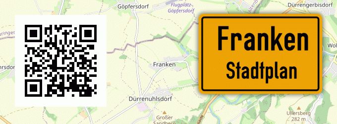 Stadtplan Franken, Oberfranken