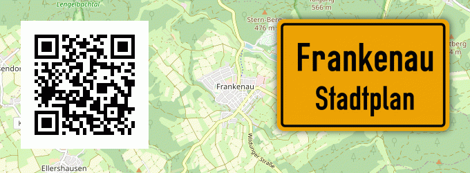 Stadtplan Frankenau