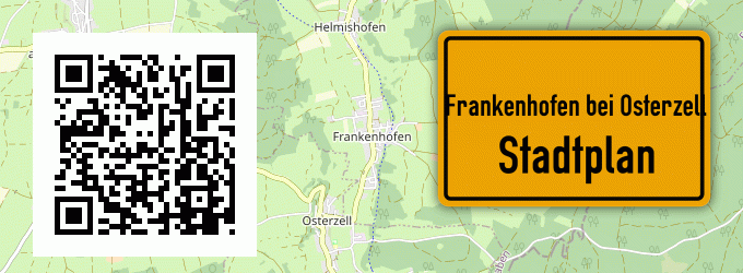 Stadtplan Frankenhofen bei Osterzell