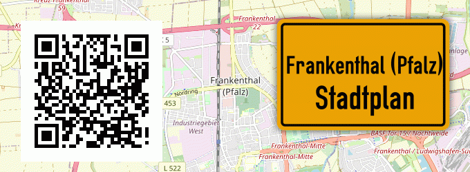 Stadtplan Frankenthal (Pfalz)