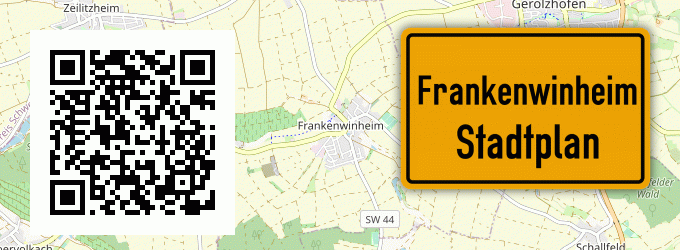 Stadtplan Frankenwinheim