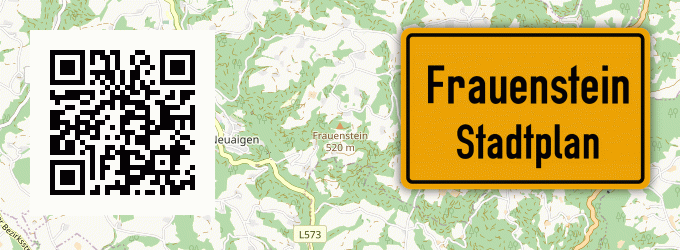 Stadtplan Frauenstein