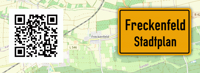 Stadtplan Freckenfeld