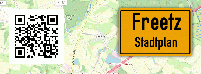 Stadtplan Freetz