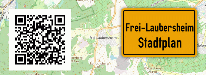 Stadtplan Frei-Laubersheim