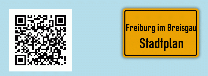 Stadtplan Freiburg im Breisgau