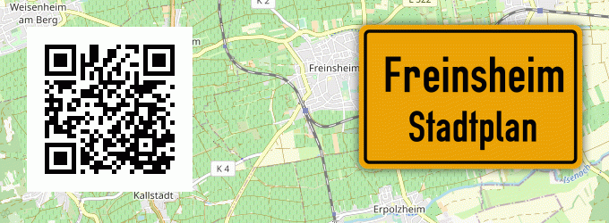 Stadtplan Freinsheim