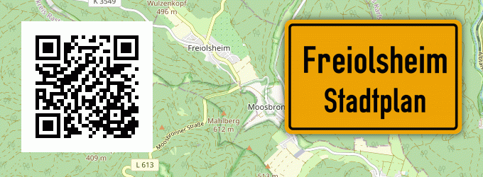 Stadtplan Freiolsheim