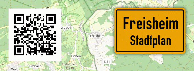 Stadtplan Freisheim