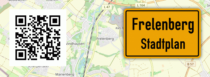 Stadtplan Frelenberg