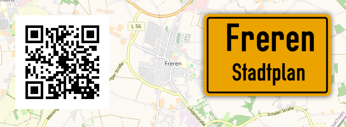 Stadtplan Freren