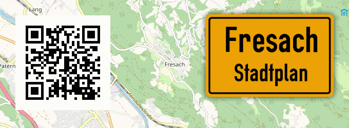 Stadtplan Fresach