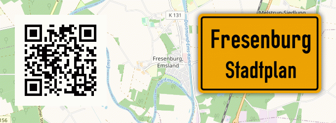 Stadtplan Fresenburg