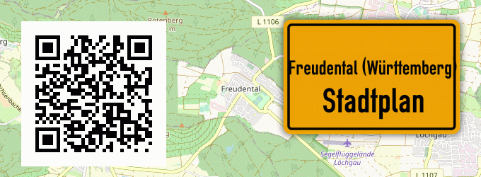 Stadtplan Freudental (Württemberg)