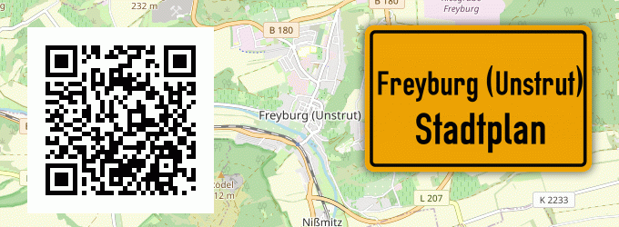 Stadtplan Freyburg (Unstrut)