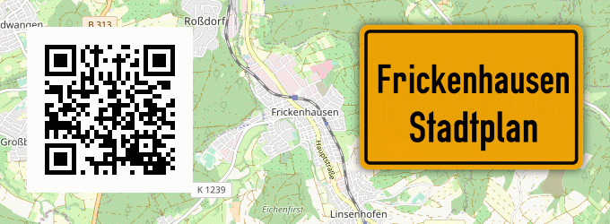 Stadtplan Frickenhausen