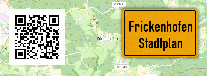 Stadtplan Frickenhofen