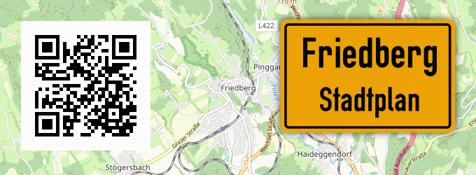 Stadtplan Friedberg