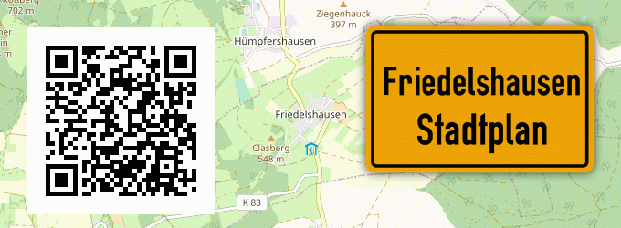 Stadtplan Friedelshausen