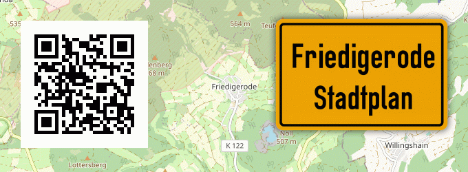 Stadtplan Friedigerode